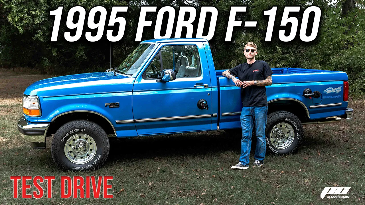 1995 Ford F-150 4x4 XLT Test Drive 5.0 V8-67K Miles